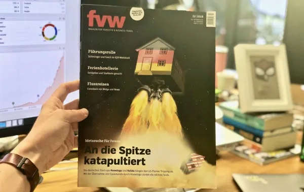 Fig. 3: Cover story in the trade magazine fvw