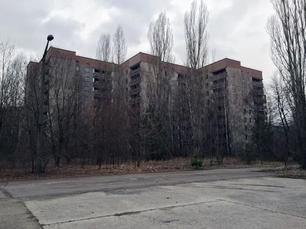Fig. 1: Abandoned high-rise buildings