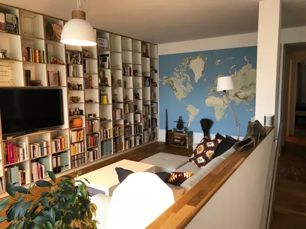 Fig. 3: 3x2 meter world wall