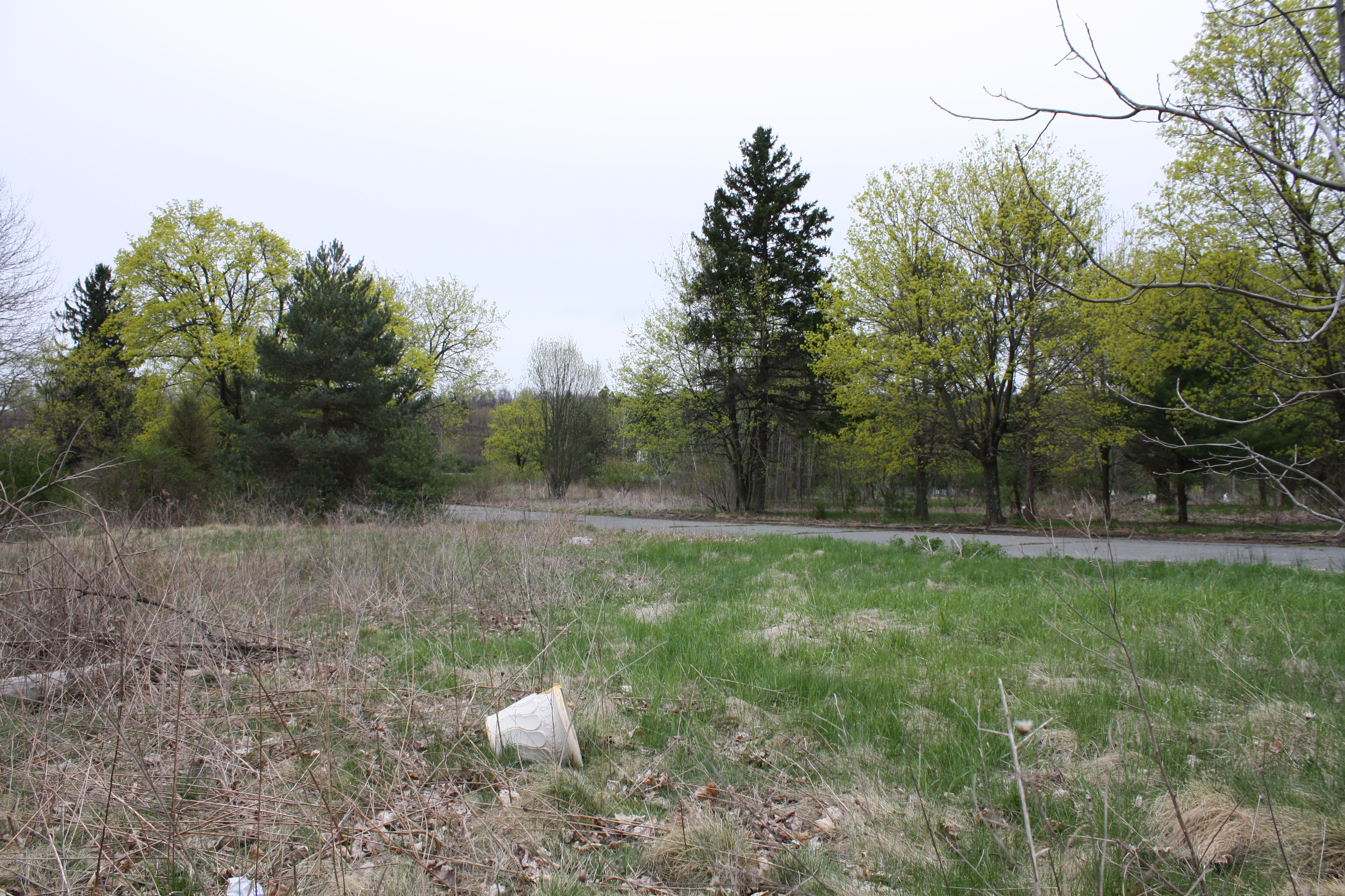 Scattered debris from better times.