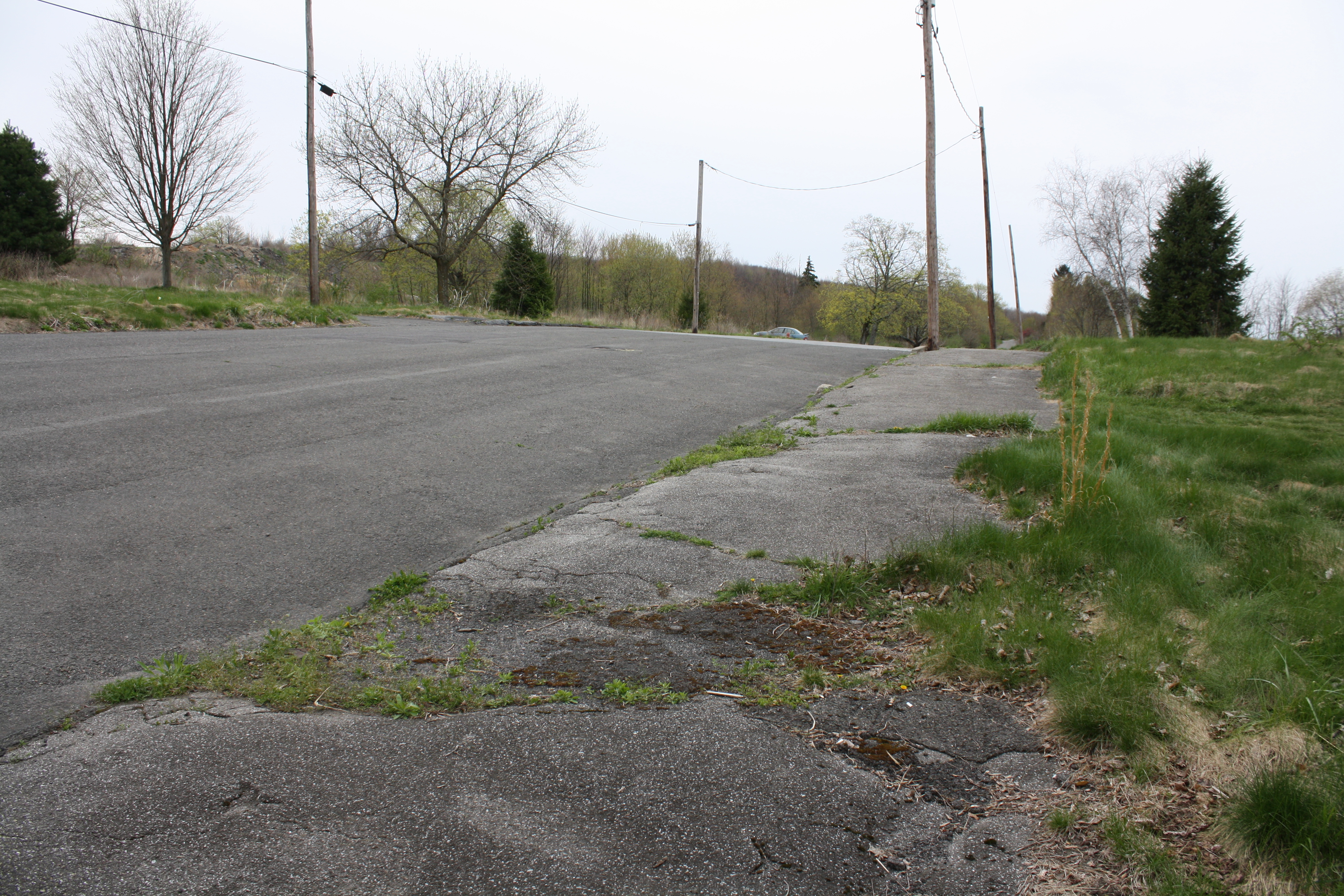 A strangely empty place.